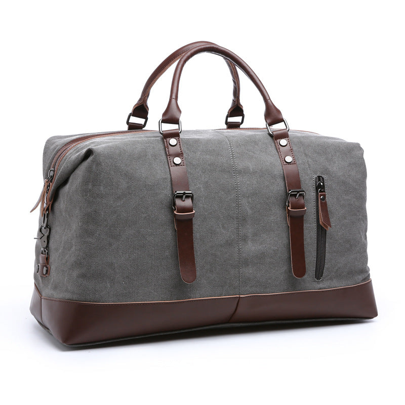 Men's Duffle Bag with Shoulder Strap | Buckle Straps