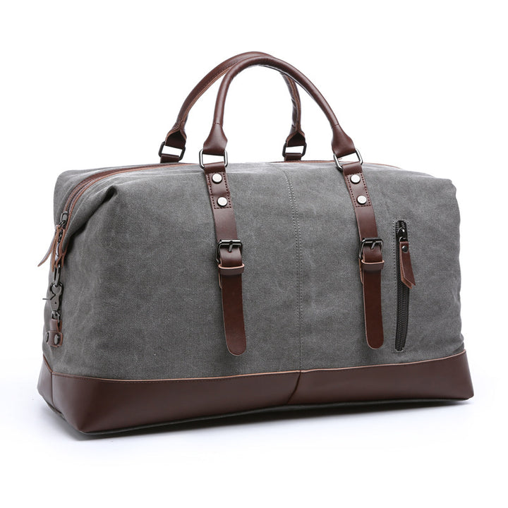 Men's Duffle Bag with Shoulder Strap | Buckle Straps