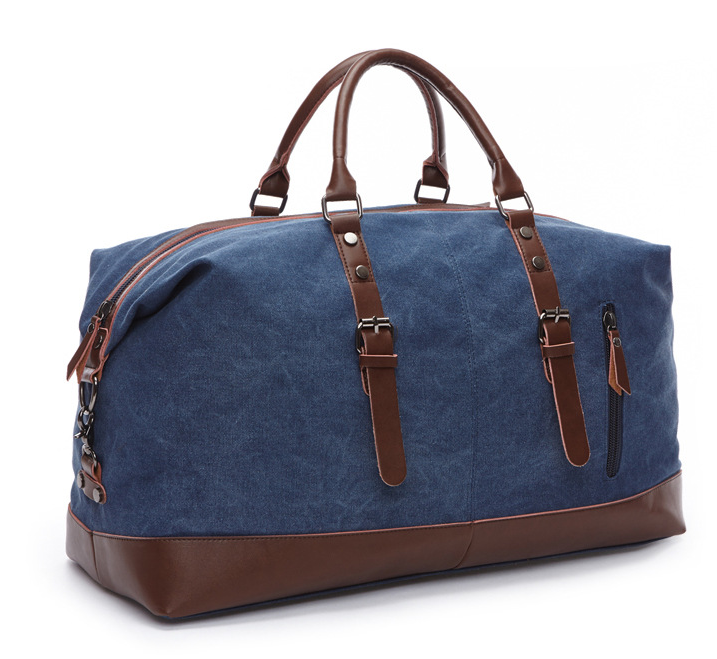 Men's Duffle Bag with Shoulder Strap | Buckle Straps