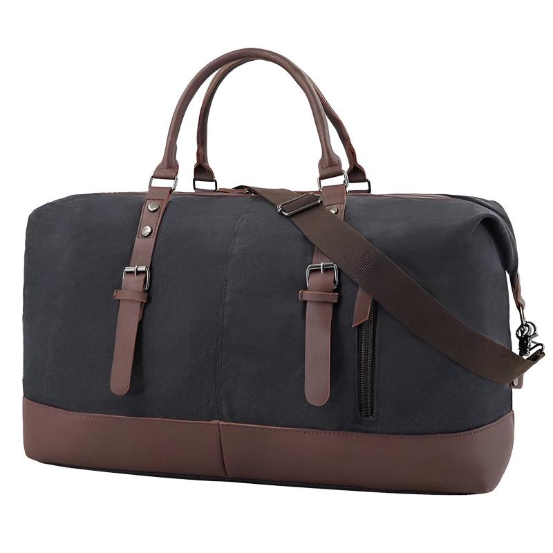 Men's Duffle Bag with Shoulder Strap | Buckle Straps