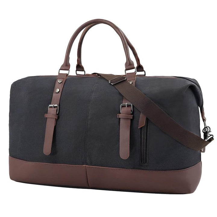Men's Duffle Bag with Shoulder Strap | Buckle Straps