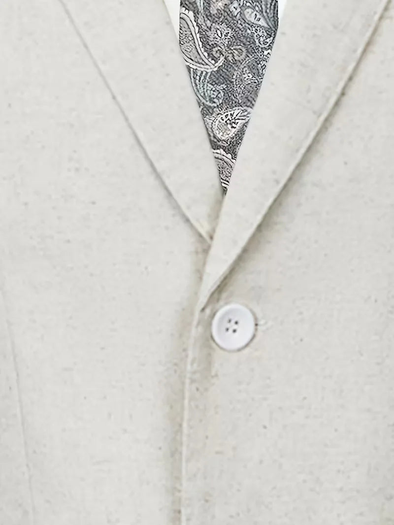Men's Formal Suit with Notch Lapel | Wedding