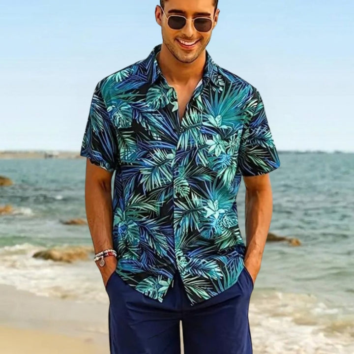 Men's Hawaiian Shirt Short-Sleeve | Summer
