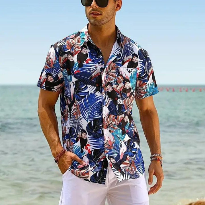 Men's Hawaiian Shirt Short-Sleeve | Summer