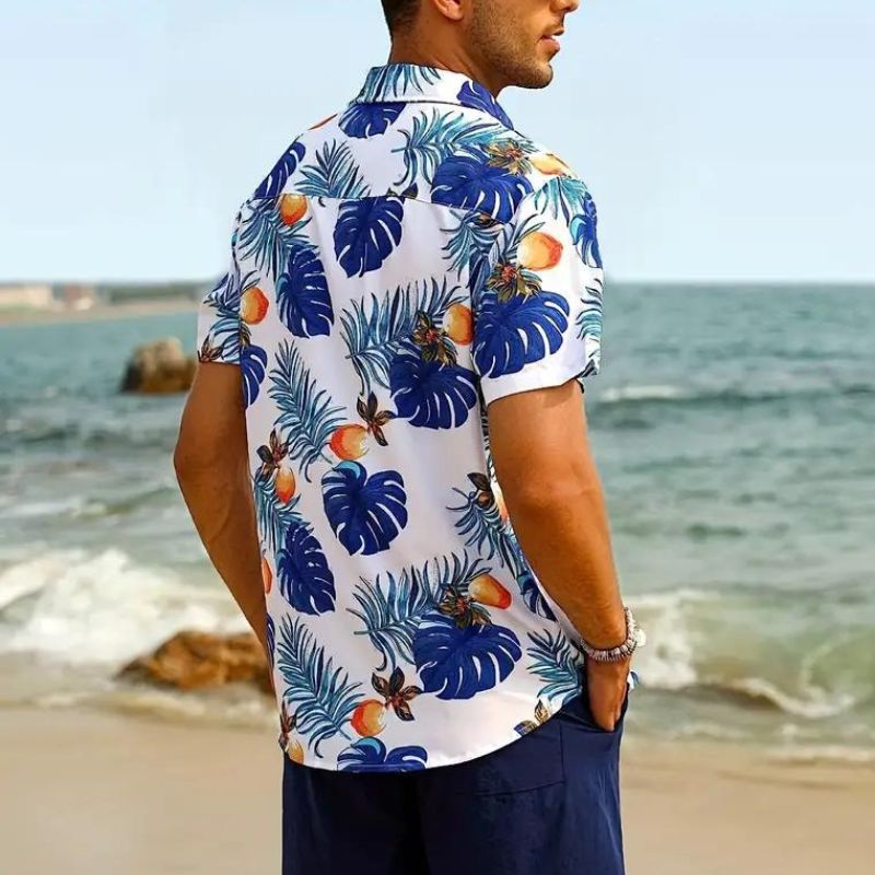 Men's Hawaiian Shirt Short-Sleeve | Summer
