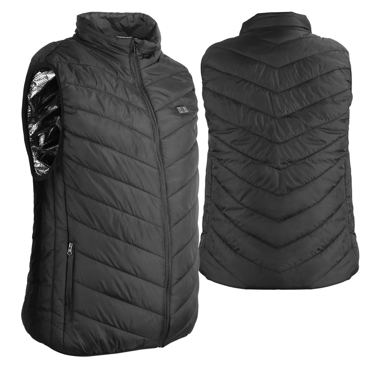 Men's Heated Vest with Zip & Pockets | 13 Zones