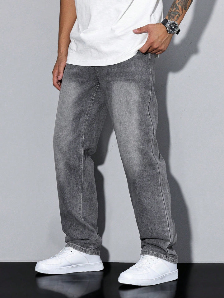 Men's Jeans Straight-Leg & Faded | Casual