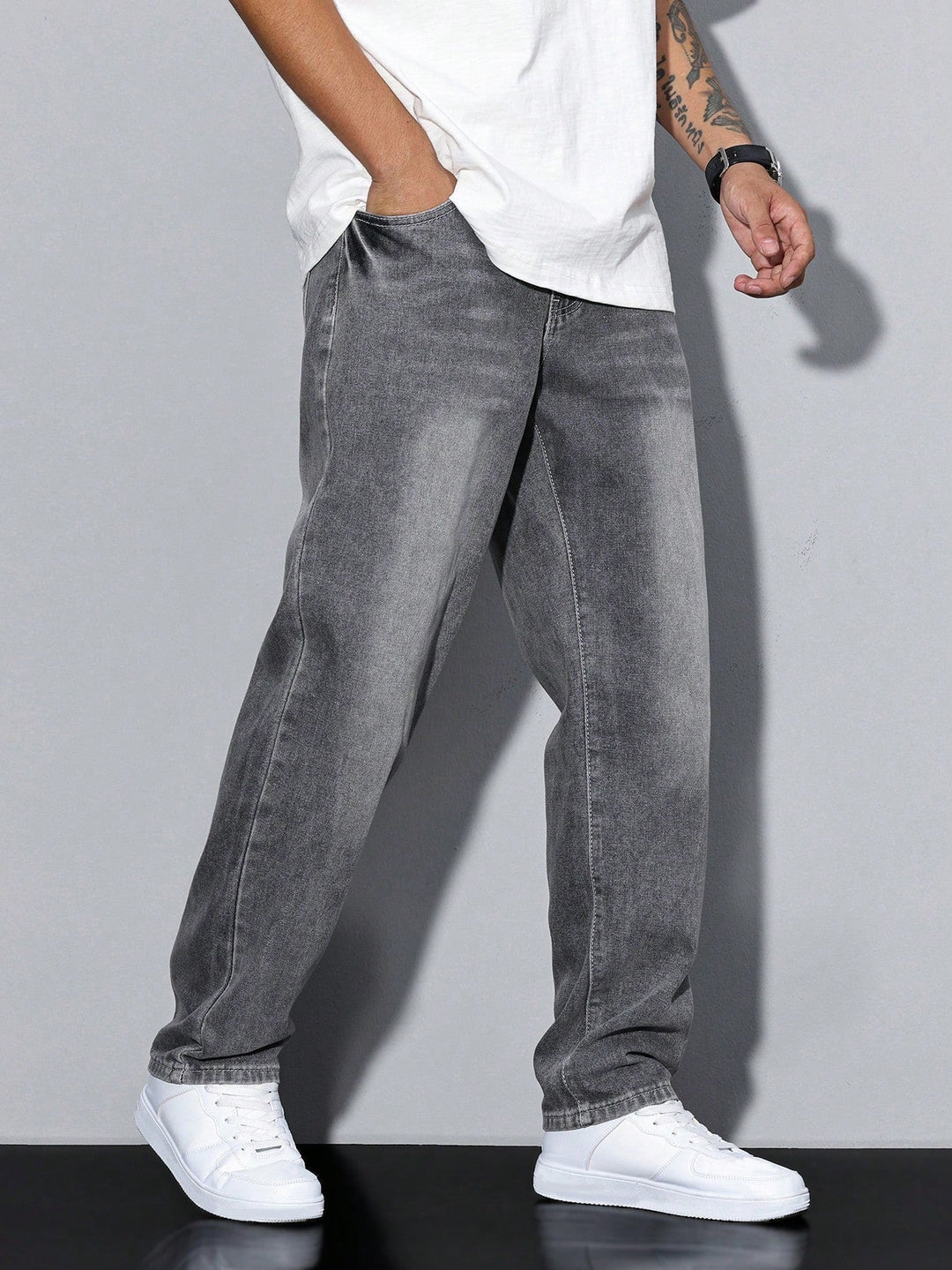 Men's Jeans Straight-Leg & Faded | Casual