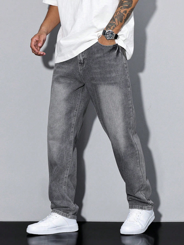 Men's Jeans Straight-Leg & Faded | Casual