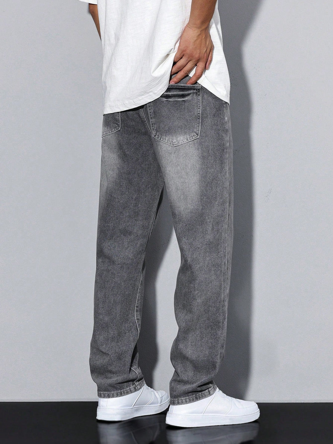 Men's Jeans Straight-Leg & Faded | Casual