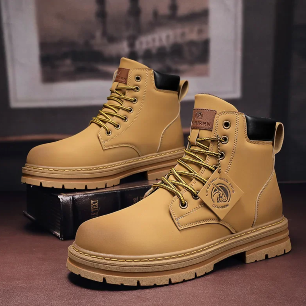 Men's Lace-Up Work Boots | Combat