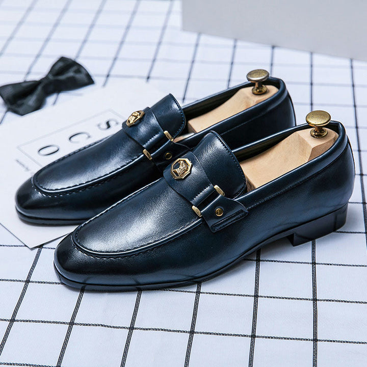 Men's Loafers with Buckle Detail | Slip On