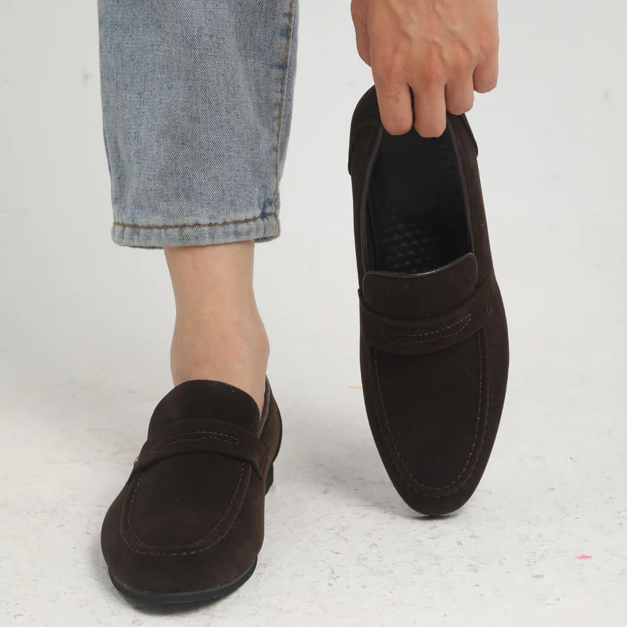 Men's Loafers with Slip On Design & Penny Strap | Smart Casual