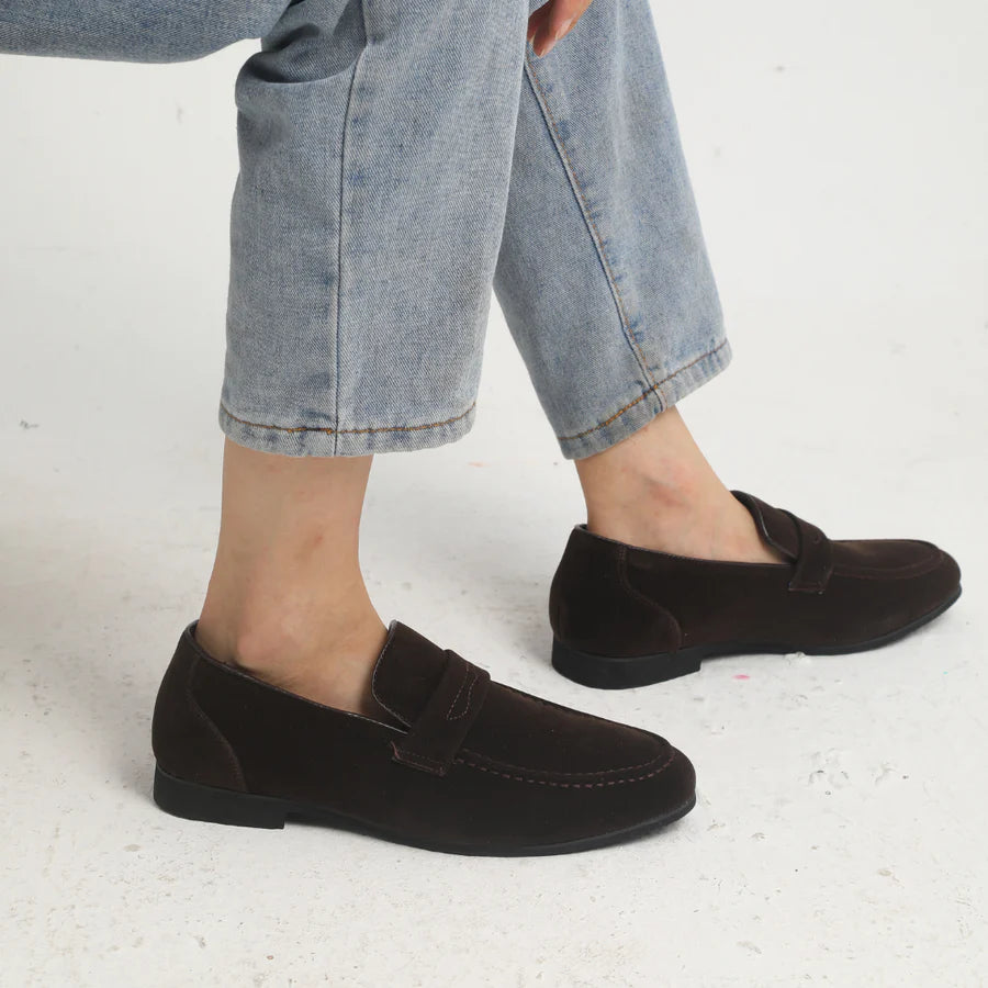 Men's Loafers with Slip On Design & Penny Strap | Smart Casual