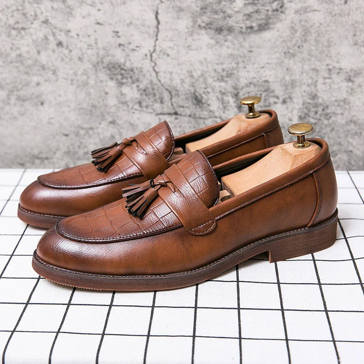 Men's Loafers with Tassel Detail | Slip On