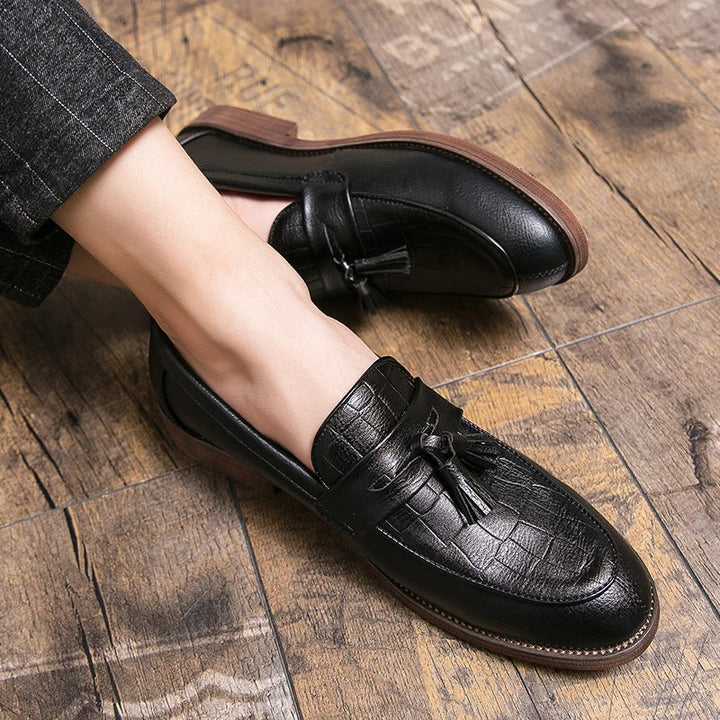 Men's Loafers with Tassel Detail | Slip On