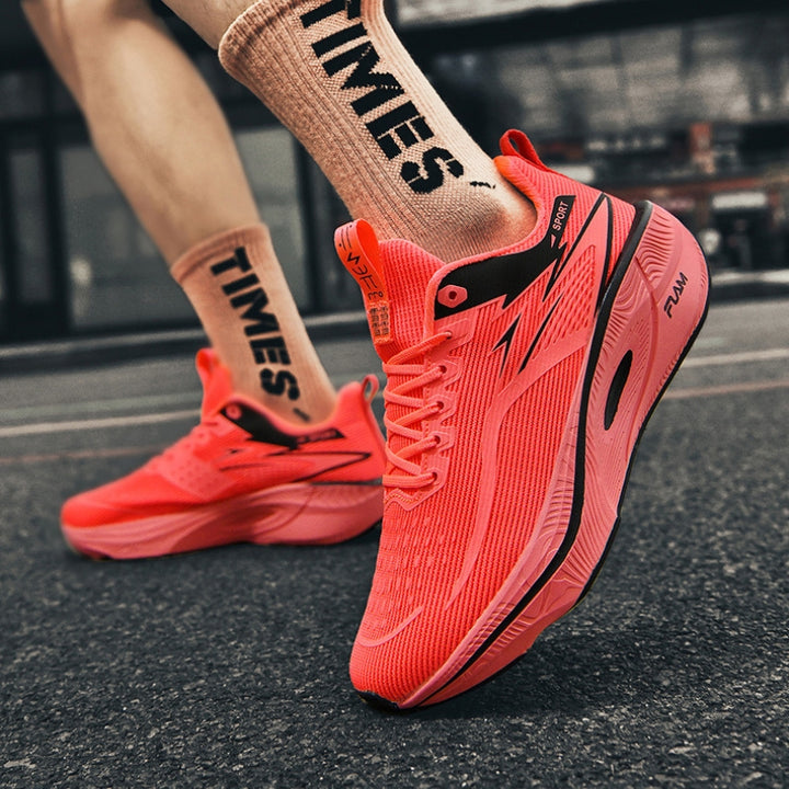 Men's Running Shoes with Mesh Upper | Lace-Up