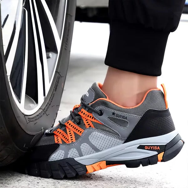 Men's Safety Shoes with Mesh & Puncture Proof | Work