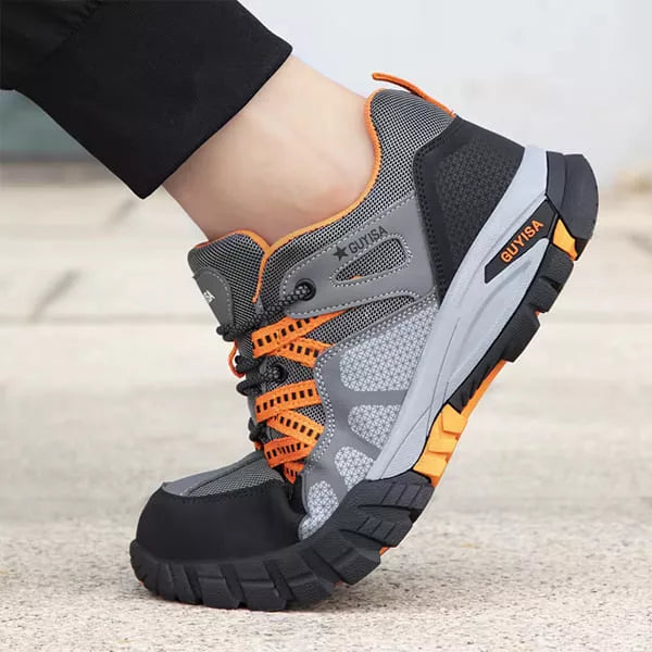 Men's Safety Shoes with Mesh & Puncture Proof | Work