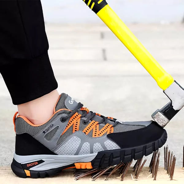 Men's Safety Shoes with Mesh & Puncture Proof | Work