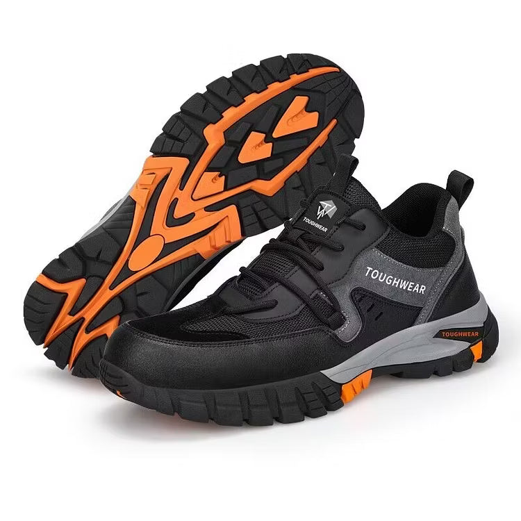 Men's Safety Shoes with Reinforced Toe & Grip Sole | Hiking Work
