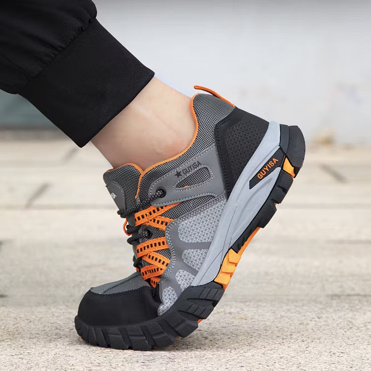 Men's Safety Shoes with Reinforced Toe & Grip Sole | Hiking Work