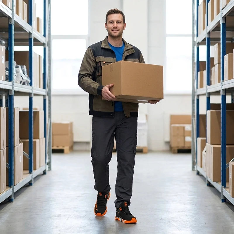 Men's Safety Shoes with Toe Guard | Sneaker Work
