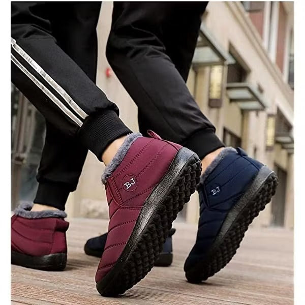 Men's Snow Boots with Fleece Lining | Slip On