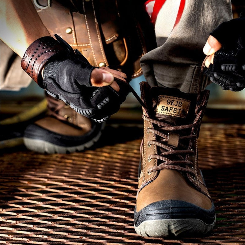 Men's Steel Cap Boots Ankle | Work Style