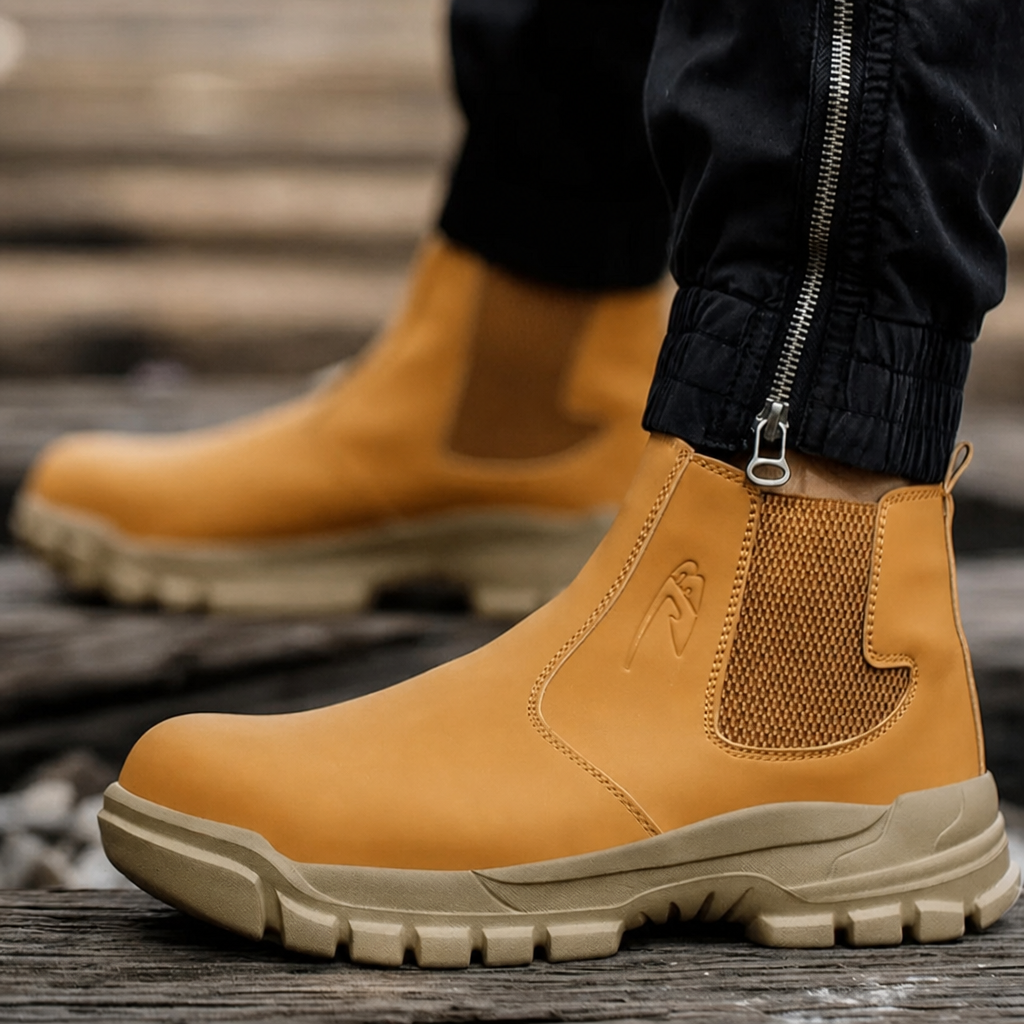 Men's Steel Cap Boots Elastic Sided | Work