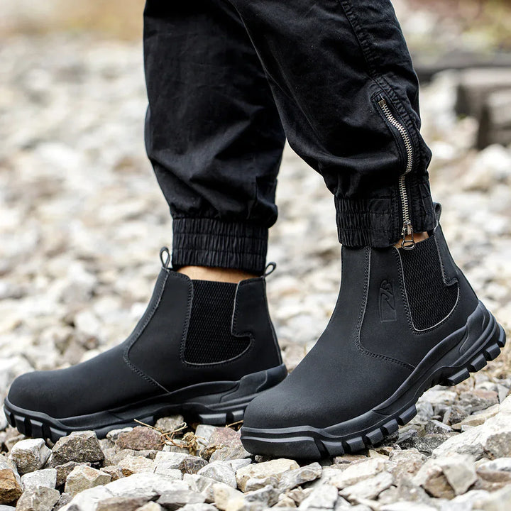 Men's Steel Cap Boots Elastic Sided | Work