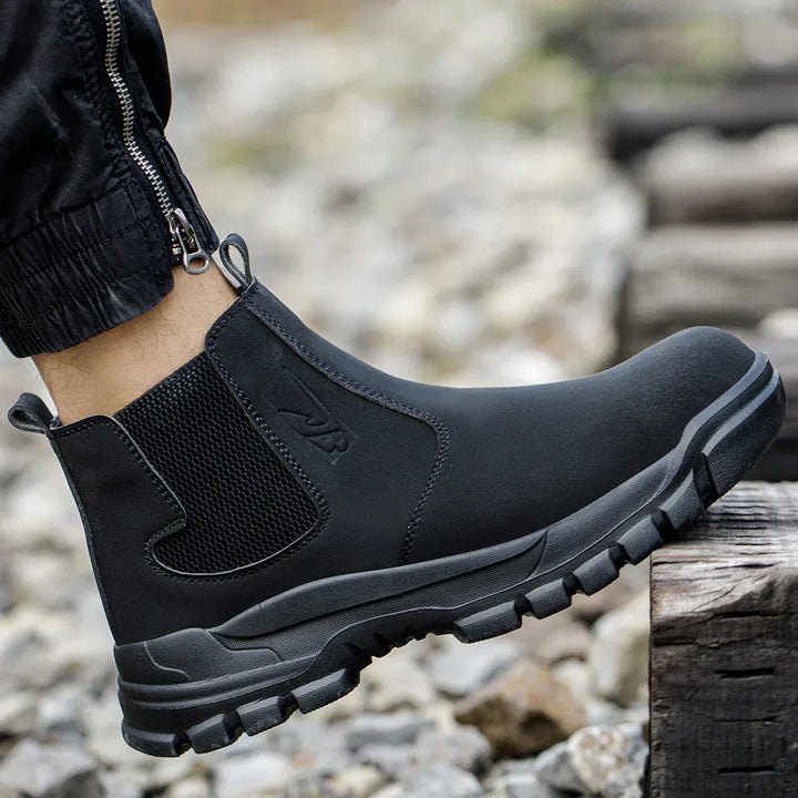 Men's Steel Cap Boots Elastic Sided | Work