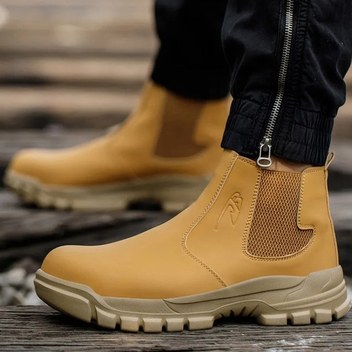 Men's Steel Cap Boots Elastic Sided | Work