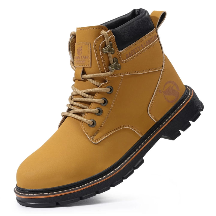 Men's Steel Cap Boots Lace-Up | Work Ankle