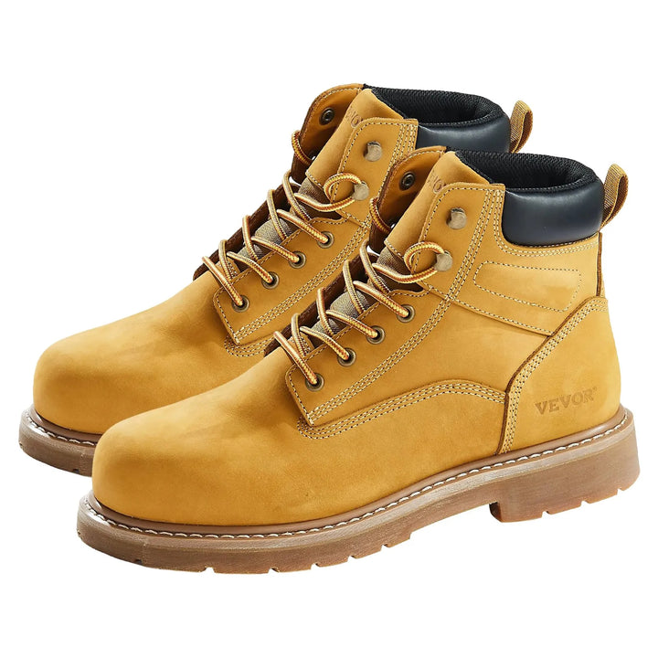 Men's Steel Cap Boots Lace-Up | Work Ankle