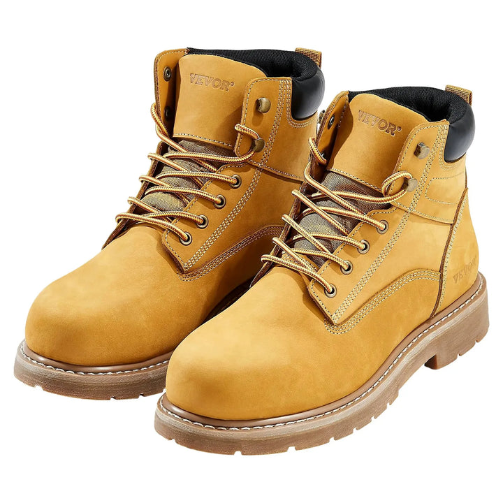 Men's Steel Cap Boots Lace-Up | Work Ankle
