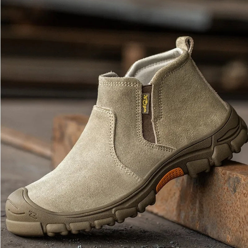 Men's Steel Cap Boots Slip-On | Ankle Work