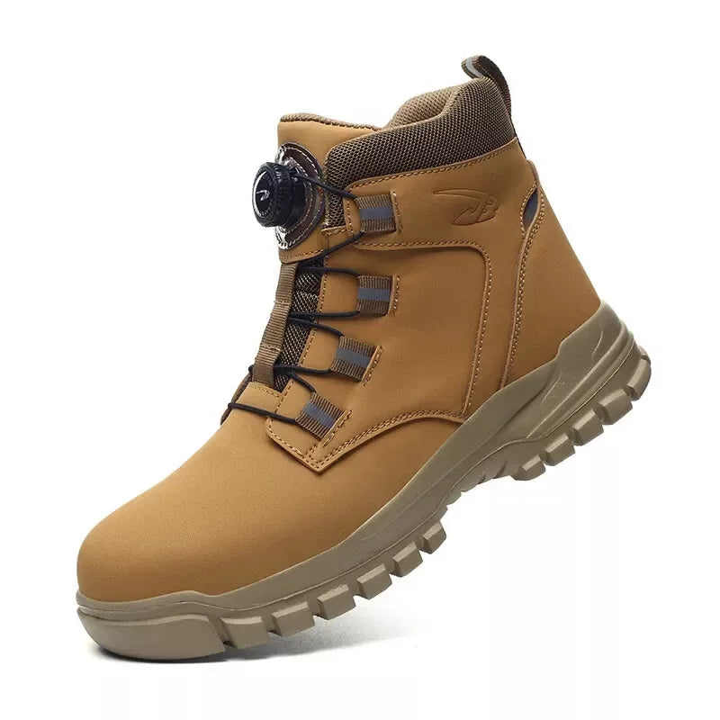 Men's Steel Cap Boots with Dial Lace | Work