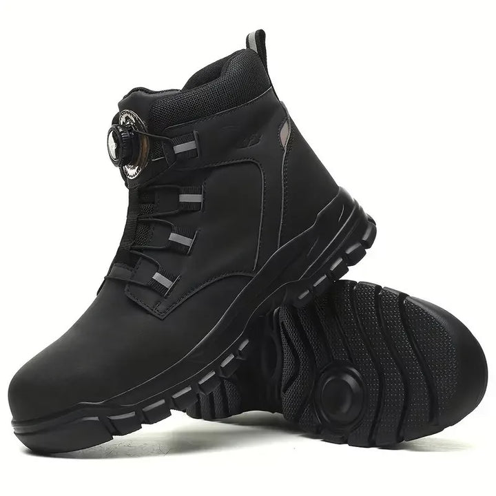 Men's Steel Cap Boots with Dial Lace | Work