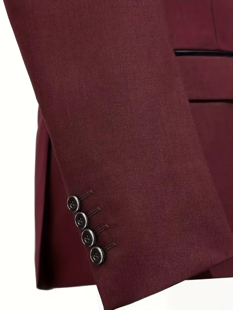 Men's Suit with Notch Lapel | Slim Fit