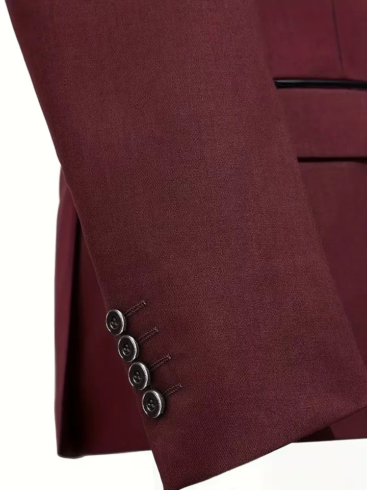 Men's Suit with Notch Lapel | Slim Fit
