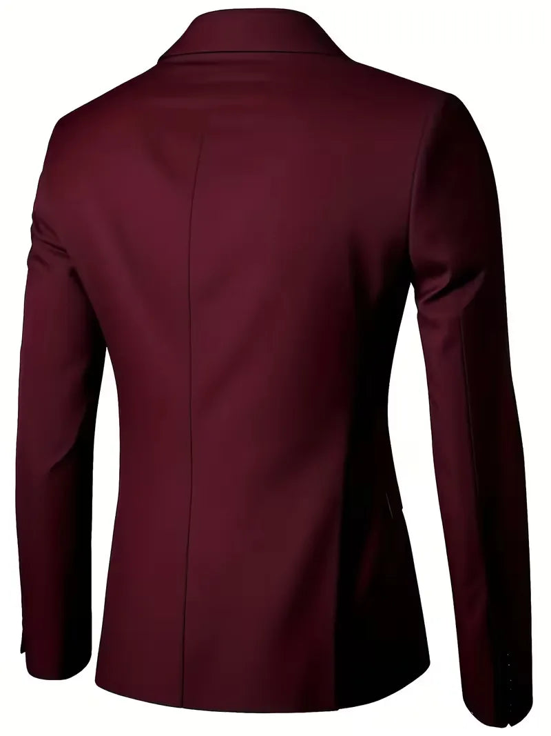 Men's Suit with Notch Lapel | Slim Fit
