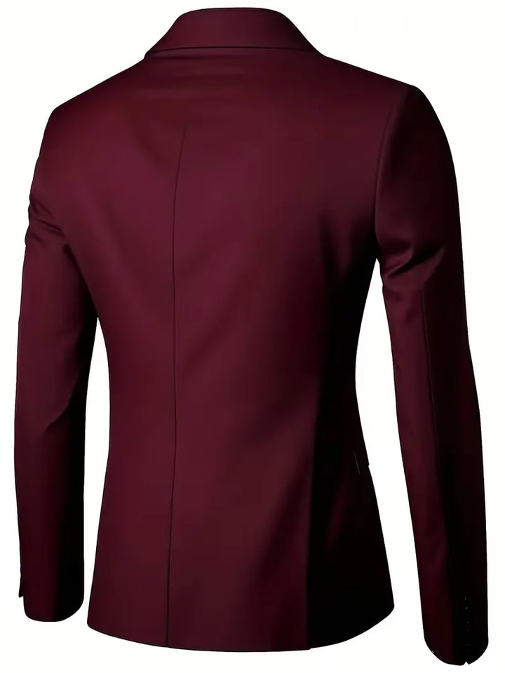 Men's Suit with Notch Lapel | Slim Fit