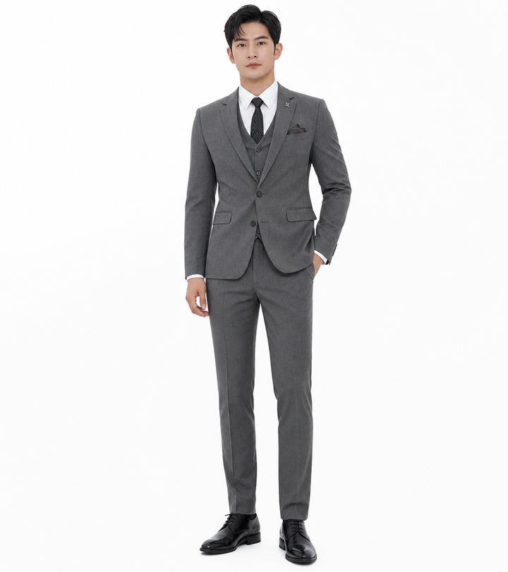Men's Suits 3 Piece with Waistcoat | Slim Fit Formal
