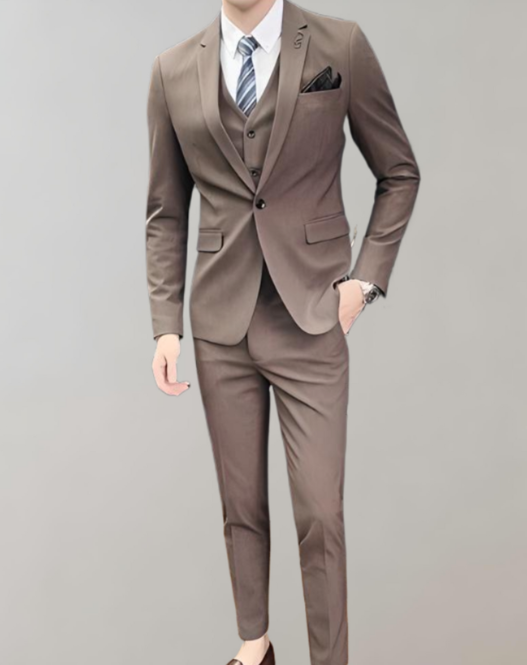 Men's Suits 3 Piece with Waistcoat | Slim Fit Formal