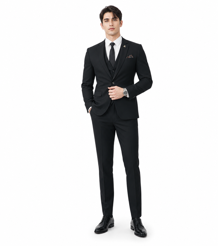 Men's Suits 3 Piece with Waistcoat | Slim Fit Formal