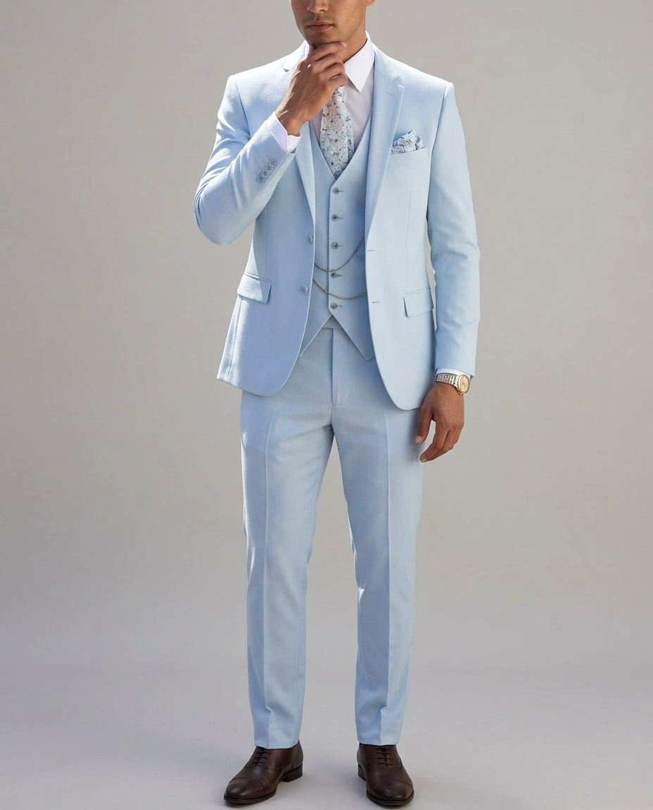 Men's Suits 3 Piece with Waistcoat | Wedding