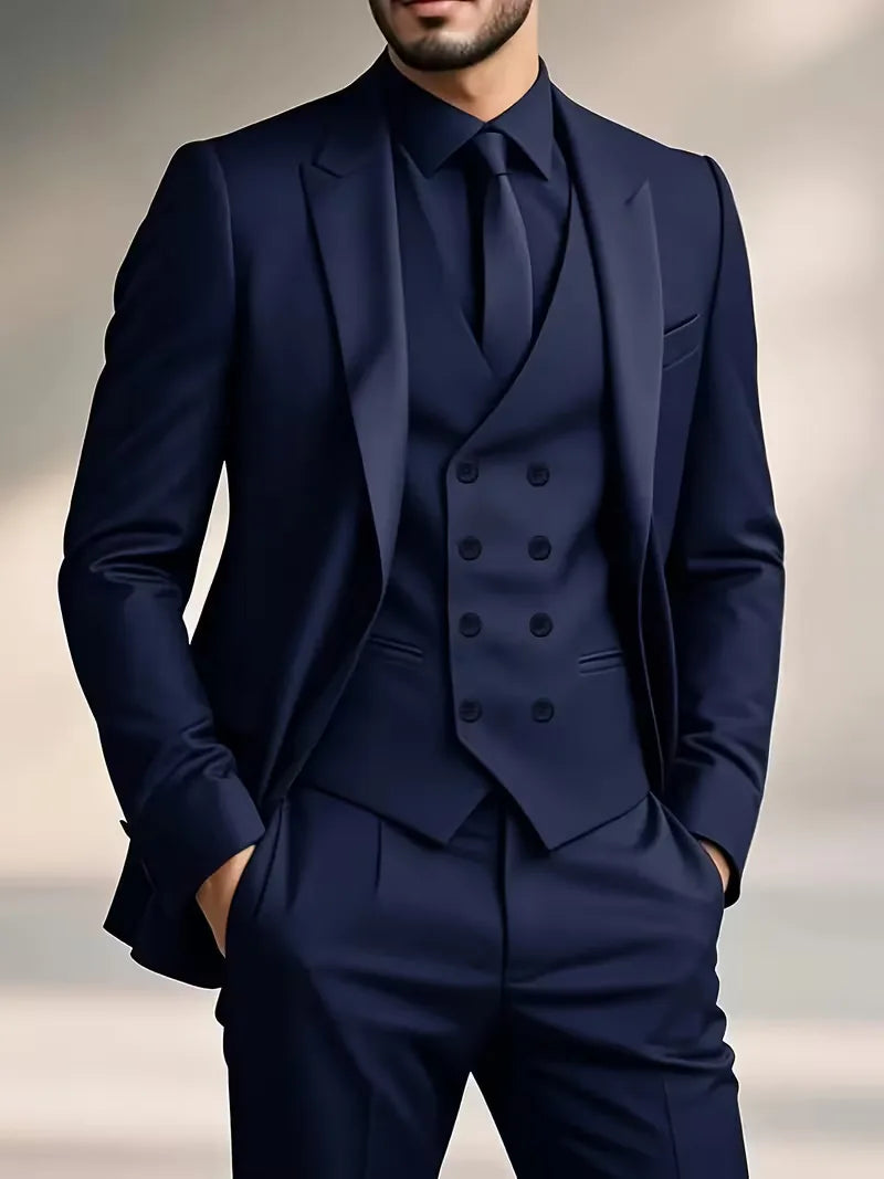 Men's Suits Three-Piece & Double-Breasted | Wedding