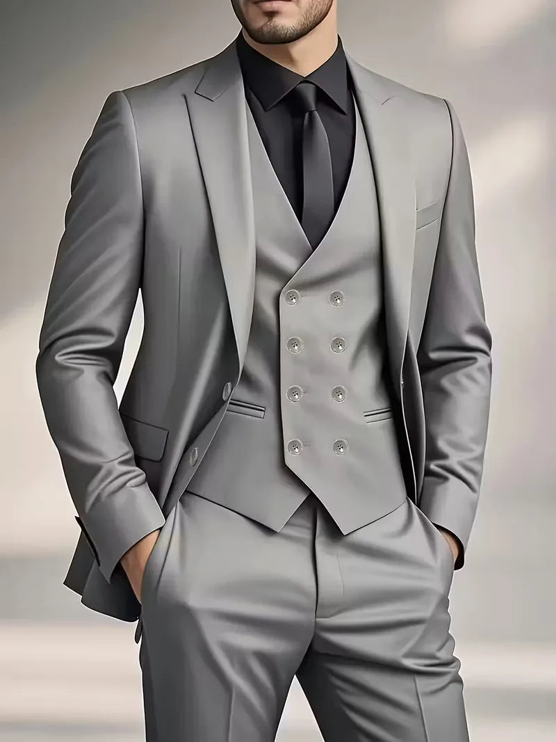 Men's Suits Three-Piece & Double-Breasted | Wedding