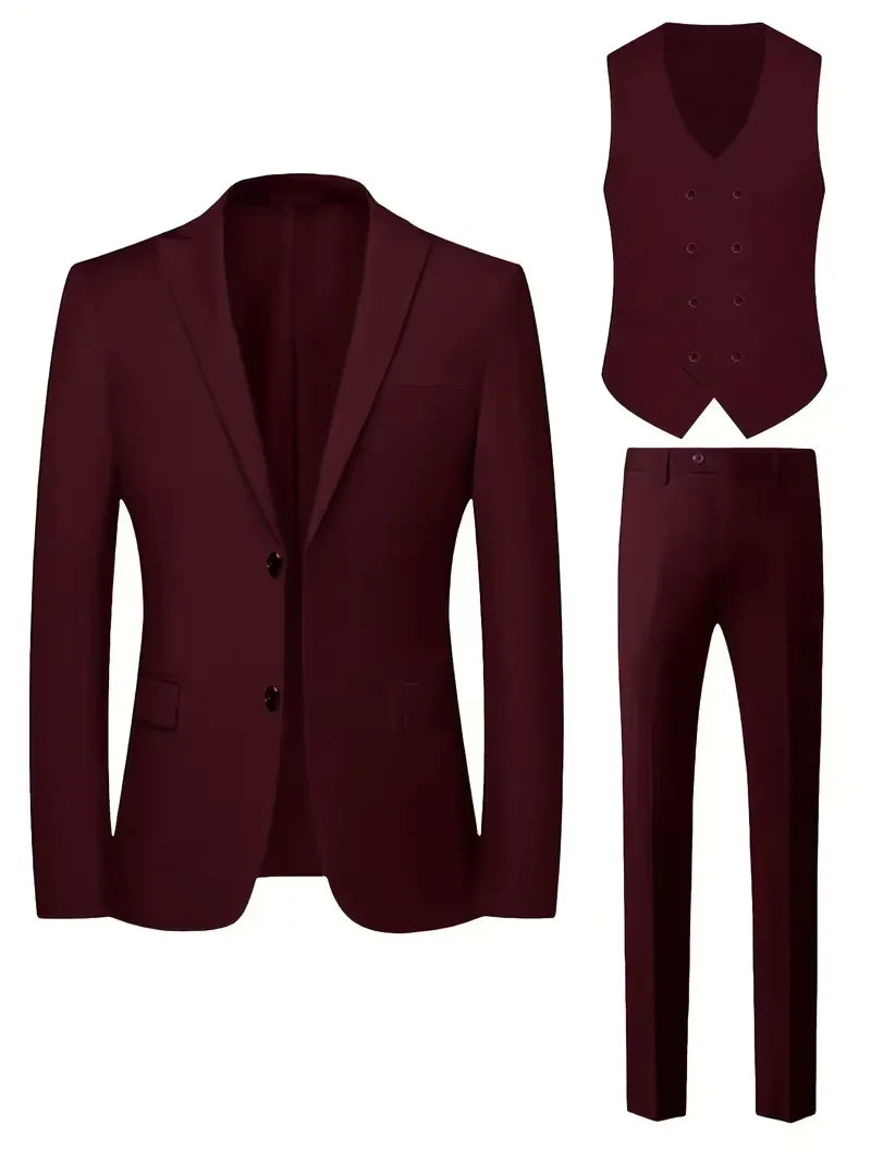 Men's Suits Three-Piece & Double-Breasted | Wedding